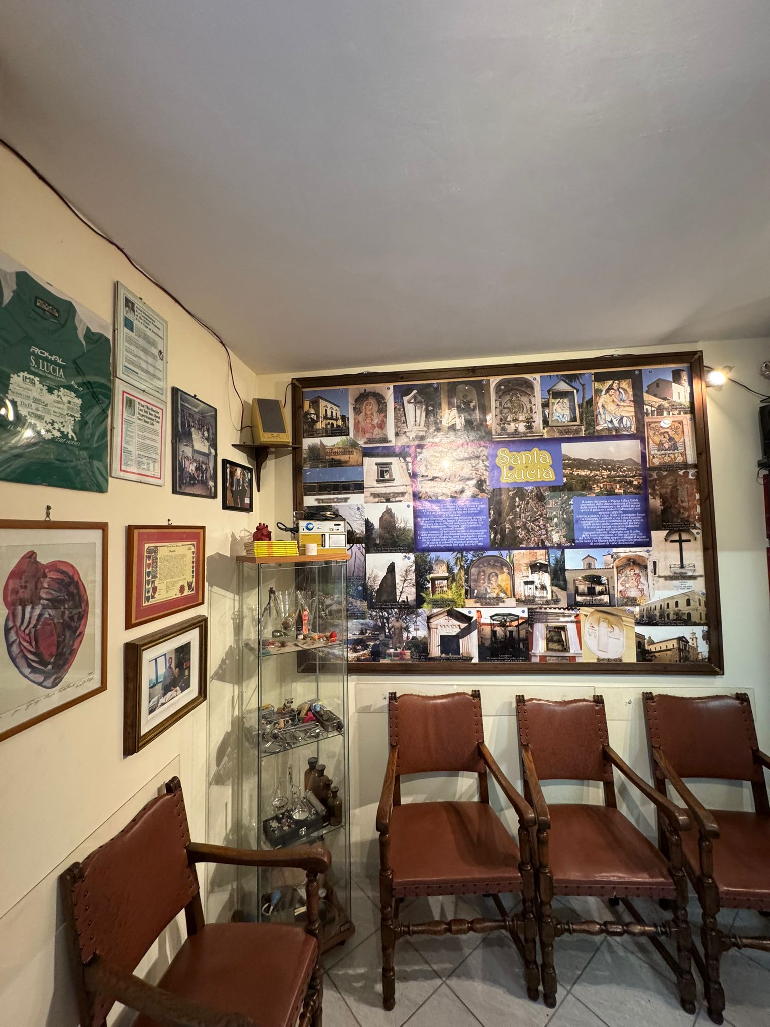 Sala d'attesa dello studio medico del Dott. Aucello